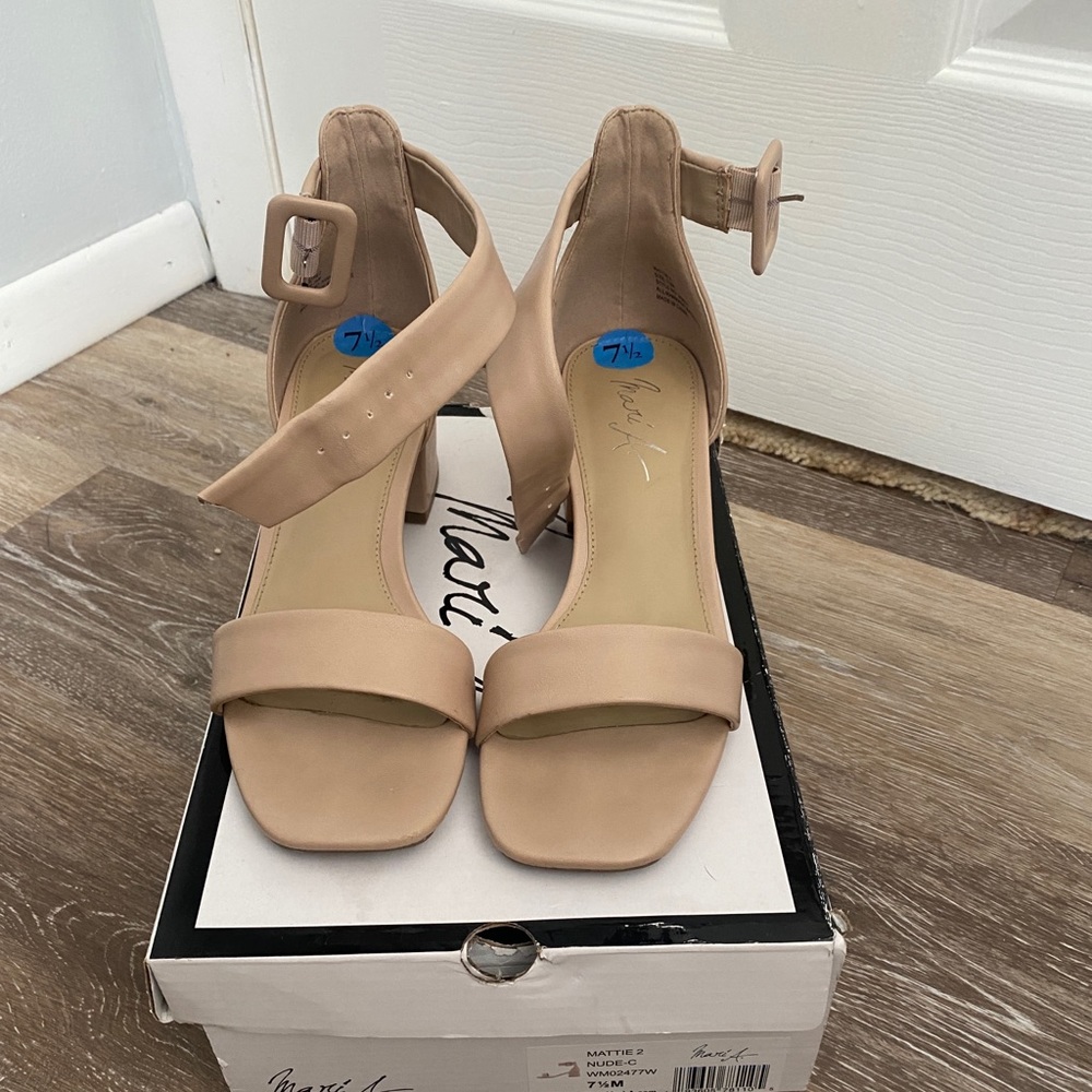 Nude Mari A Heels 7.5